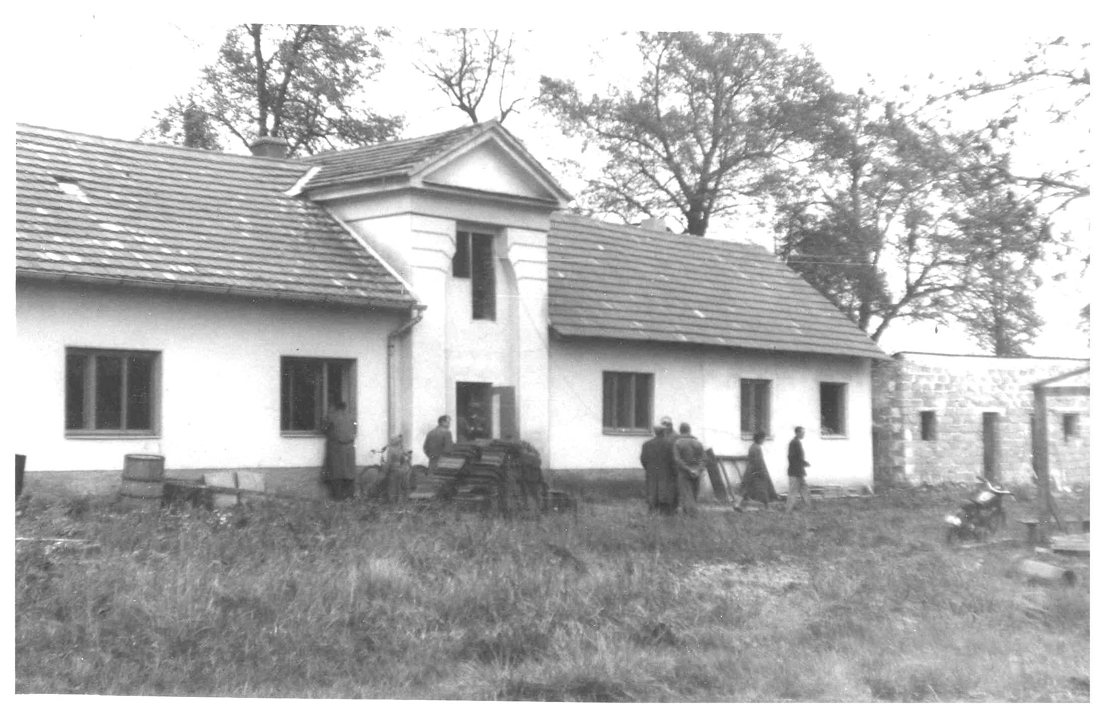 Historická fotografie Restaurace na hřišti