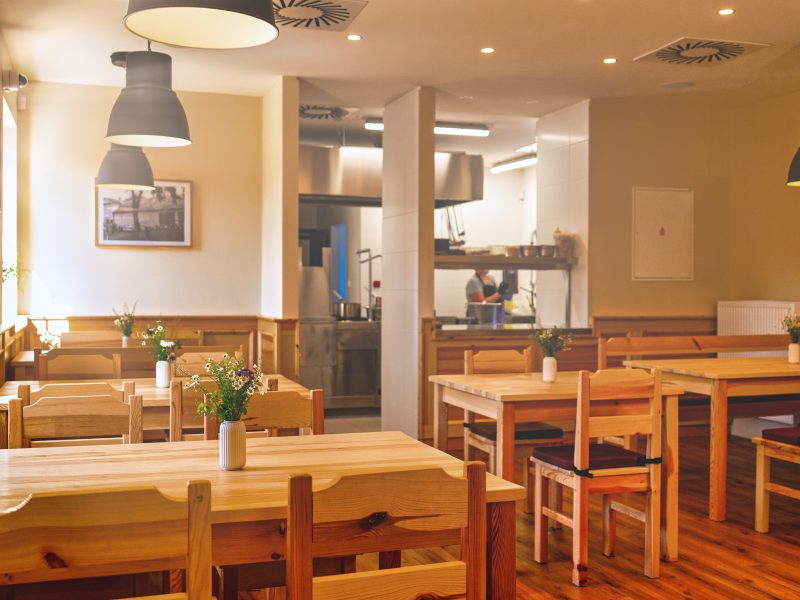 Interiér restaurace